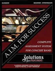 AIM for Success, Book 1 Bassoon band method book cover Thumbnail